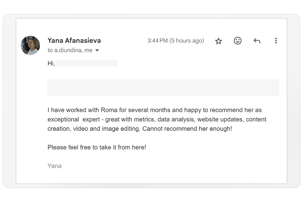 Appreciation from Competitive Compliance GmbH